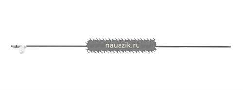 Трубка торм. (960) ПОЛИМЕР от центр. соед. к левому перед шлангу (d 5) УАЗ 452 ИНЖ. - фото 12181