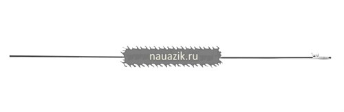 Трубка торм. (1251) ПОЛИМЕР от тройника к правому заднему гидравлическому тормозу - фото 12191