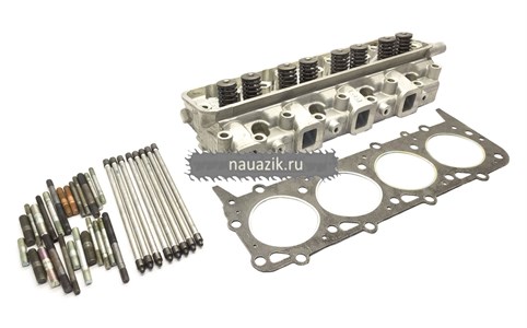 Головка блока цил. с клап. ЗМЗ-513,511,523 (ГАЗ-3307, ПАЗ, АИ-92) (с прокл. и крепежом)
