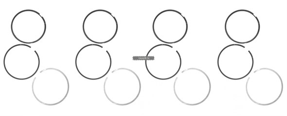 Кольца поршневые 96.0 "Оригинальные з/ч"