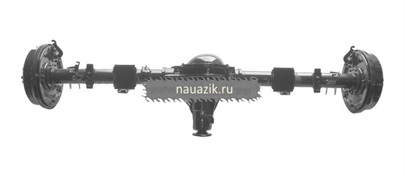 Мост задний спайсер под АБС 1600 мм, гл. пара 37; 8 зуб (РК-электр.) под штангу стаб. "75"